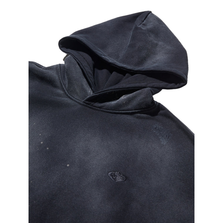 PUBLISH PB RACING WASHED L.S HOODIE-BLACK