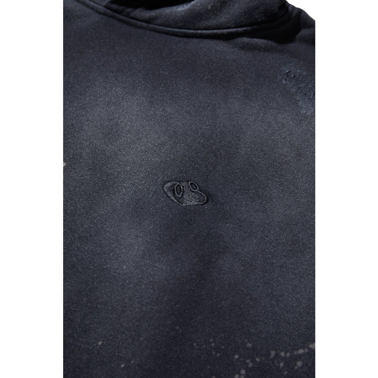 PUBLISH PB RACING WASHED L.S HOODIE-BLACK