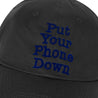 A[S]USL PHONE DOWN DAD CAP-BLACK