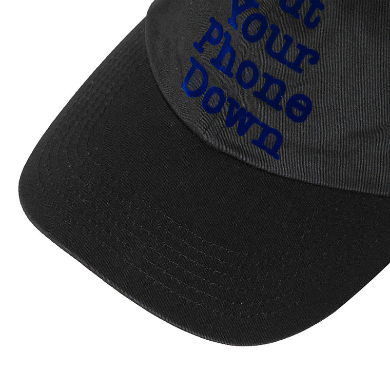 A[S]USL PHONE DOWN DAD CAP-BLACK