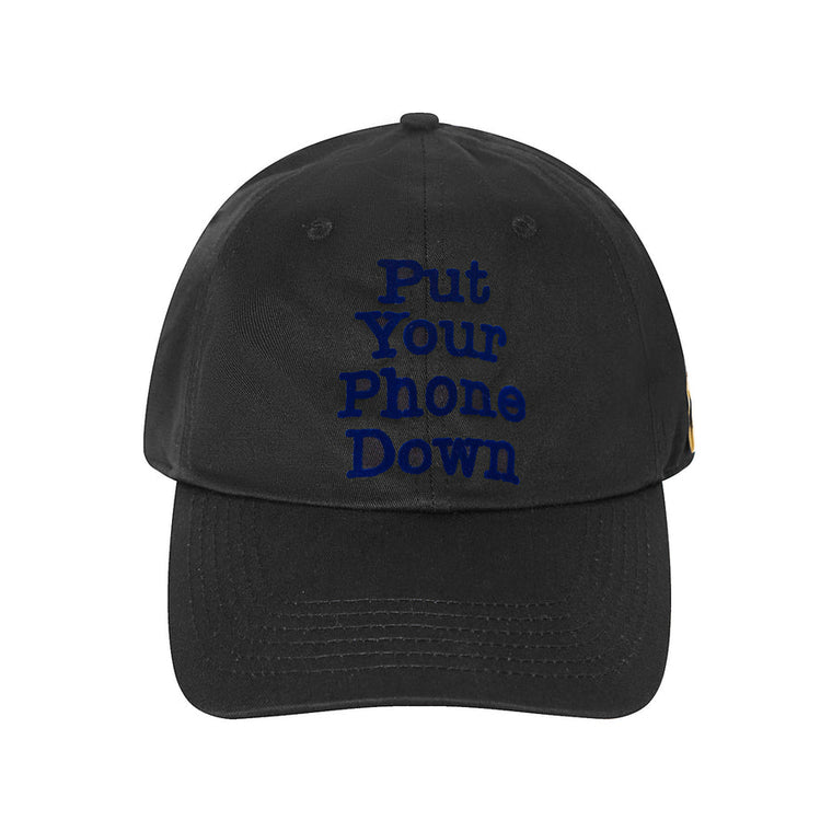 A[S]USL PHONE DOWN DAD CAP-BLACK