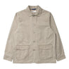 SCENE BY ICE FIRE PIGMENT CANVAS JACKET-KHAKI