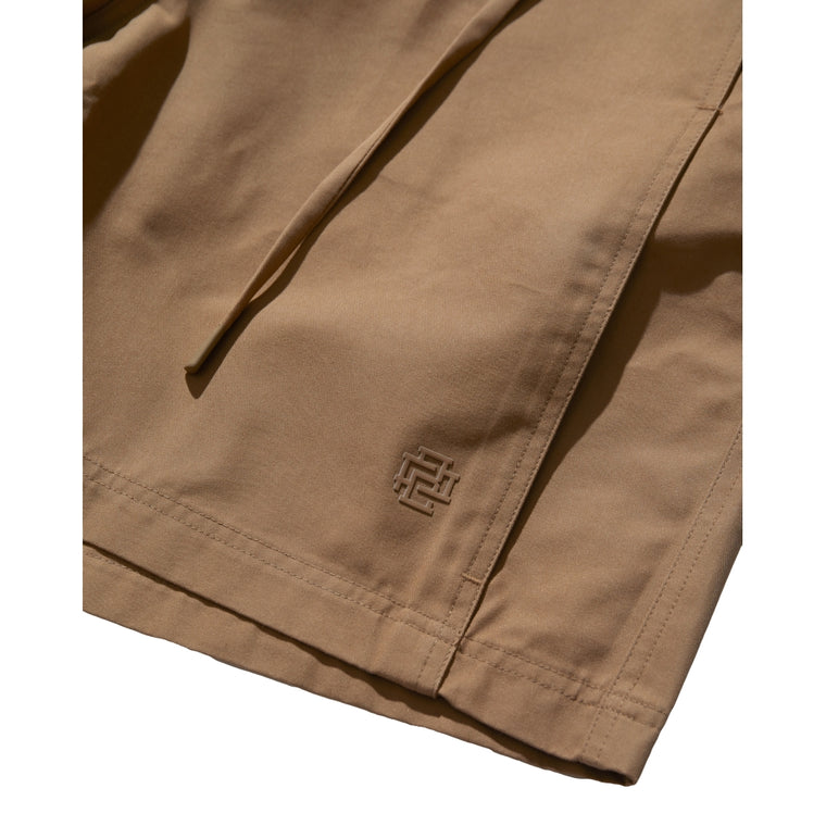 PUBLISH PLEAT CHINO SHORTS-KHAKI