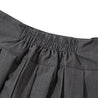 NEUTRAL SOCIETY PLEATED MINI SKIRT-HEATHER GREY