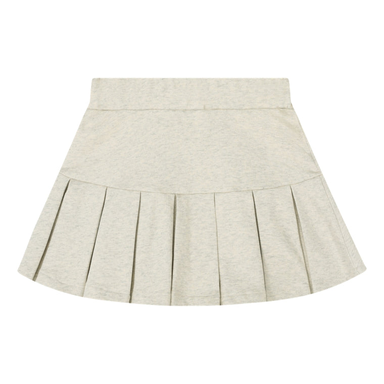 ORI FREDERIQO PLEATED SKIRT-WHITE