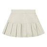 ORI FREDERIQO PLEATED SKIRT-WHITE