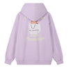 ORI FREDERIQO PRINTED HOODED SWEATSHIRT-PURPLE