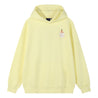 ORI FREDERIQO PRINTED HOODED SWEATSHIRT-YELLOW