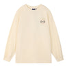 ORI FREDERIQO PRINTED LONG SLEEVE T-SHIRT-BEIGE