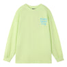 ORI FREDERIQO PRINTED LONG SLEEVE T-SHIRT-GREEN