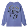 ORI FREDERIQO PRINTED LONG SLEEVE T-SHIRT-PURPLE