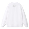 ORI FREDERIQO PRINTED SLIT HOODED SWEATSHIRT-WHITE