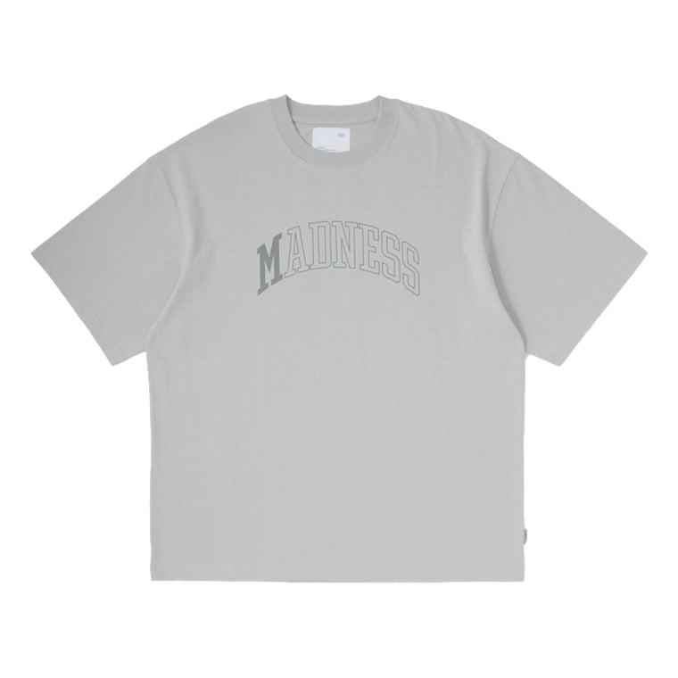 MADNESS PRINT TEE-LIGHT GREY