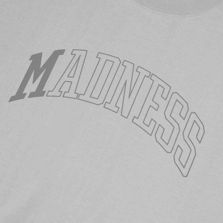 MADNESS PRINT TEE-LIGHT GREY