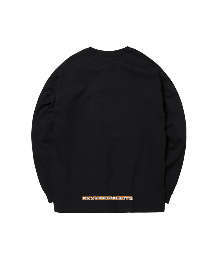 #FR2 RABBITS L/S T-SHIRT[FRC2981]-BLACK