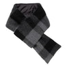 NONNATIVE RANCHER MUFFLER COTTON FLANNEL BLOCK CHECK-BLACK