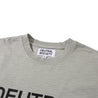 NEUTRAL SOCIETY RAW EDGE NS LOGO BIG TEE-ASH