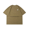 NEUTRAL SOCIETY RAW EDGE NS LOGO BIG TEE-WOOD