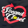 2ND CLOSET RECYCLE YOUR LOVE PRINTED SWEAT SHORT-BLACK