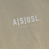 A[S]USL REFLECTIVE LOGO LONG TEE-BEIGE