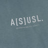 A[S]USL REFLECTIVE LOGO LONG TEE-SLATE