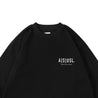 A[S]USL REFLECTIVE LOGO LONG TEE-BLACK