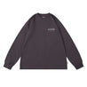 A[S]USL REFLECTIVE LOGO LONG TEE-CHARCOAL