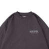 A[S]USL REFLECTIVE LOGO LONG TEE-CHARCOAL