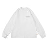 A[S]USL REFLECTIVE LOGO LONG TEE-WHITE