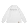 A[S]USL REFLECTIVE LOGO LONG TEE-WHITE