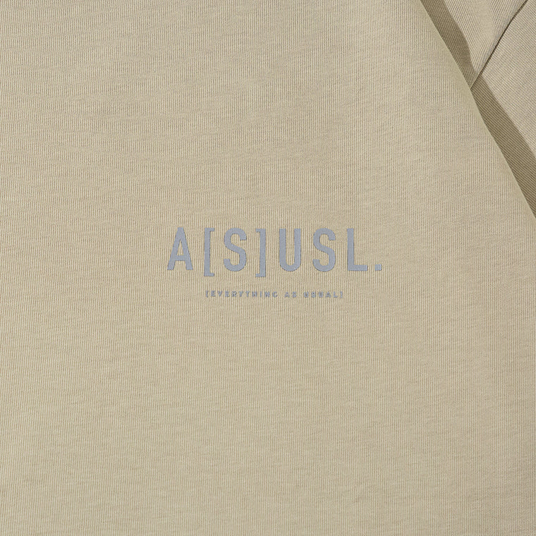 A[S]USL REFLECTIVE LOGO TEE-SAND