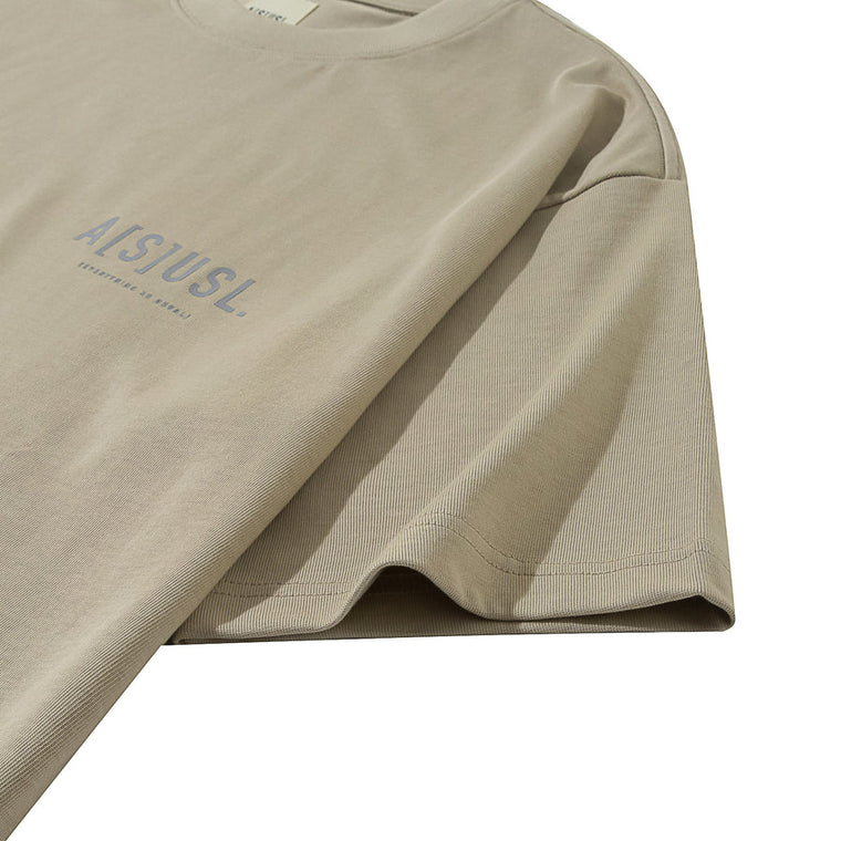 A[S]USL REFLECTIVE LOGO TEE-SAND