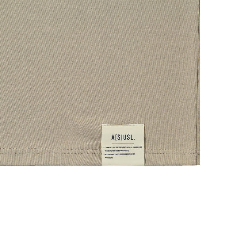 A[S]USL REFLECTIVE LOGO TEE-SAND