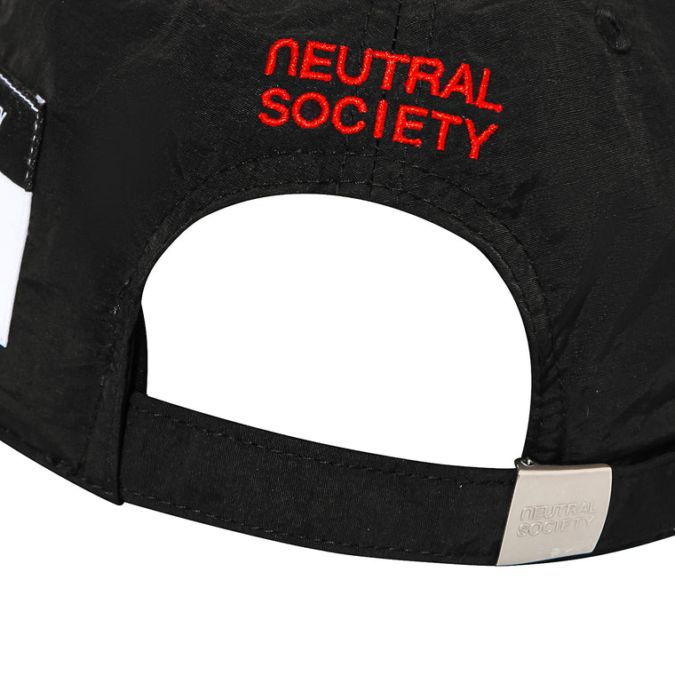 NEUTRAL SOCIETY RESHUFFLE DAD CAP-BLACK