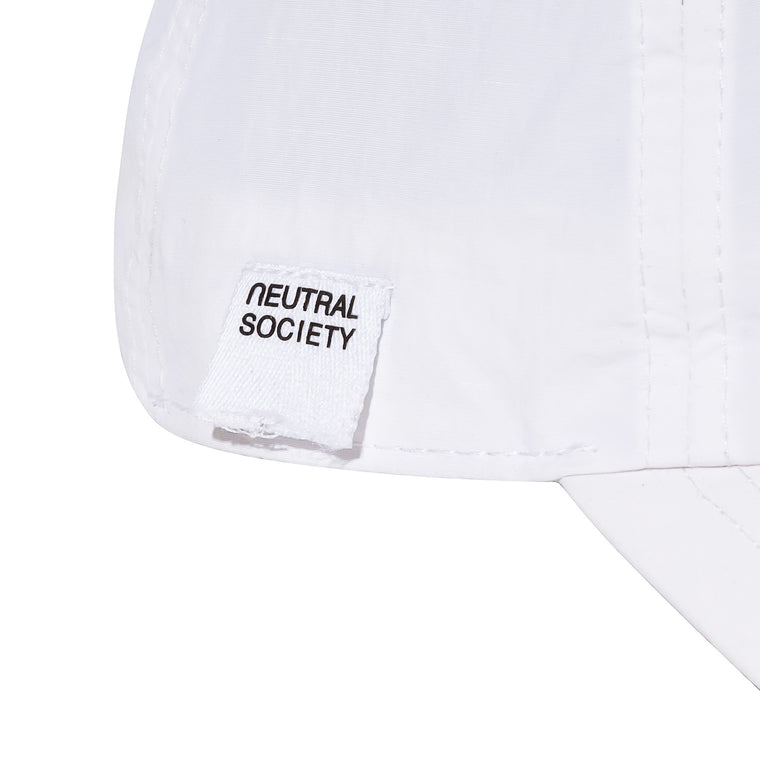 NEUTRAL SOCIETY RESHUFFLE DAD CAP-WHITE