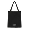 NEUTRAL SOCIETY RIB KNITTED TOTE BAG-BLACK