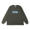 SCENE BY ICE FIRE SCENE BOYS WAFFLE LONG SLEEVE-DARK GREY