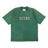 SCENE BY ICE FIRE SCENE SNOW WASHED TEE-GREEN