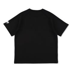 WIND AND SEA SEA DRY STRETCH RAGLAN TEE-BLACK