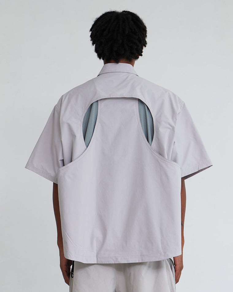 NINE POINT NINE SHORELINE LAYER S/S SHIRT-BLACK
