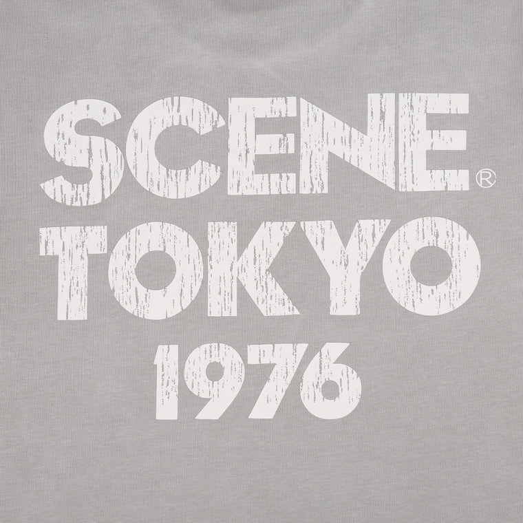 SCENE BY ICE FIRE SNOW WASHED TOKYO 1976 TEE-GREY