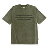A[S]USL SNOW WASH GOOD VIBES TEE-GREEN