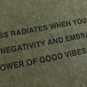 A[S]USL SNOW WASH GOOD VIBES TEE-GREEN
