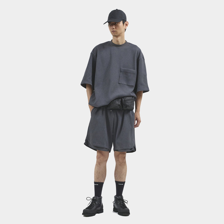 MEANSWHILE SOLOTEX EASY SHORT-CHARCOAL