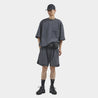 MEANSWHILE SOLOTEX EASY SHORT-CHARCOAL