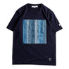 FUNDAMENTAL SQUARE OBI TEE-NAVY