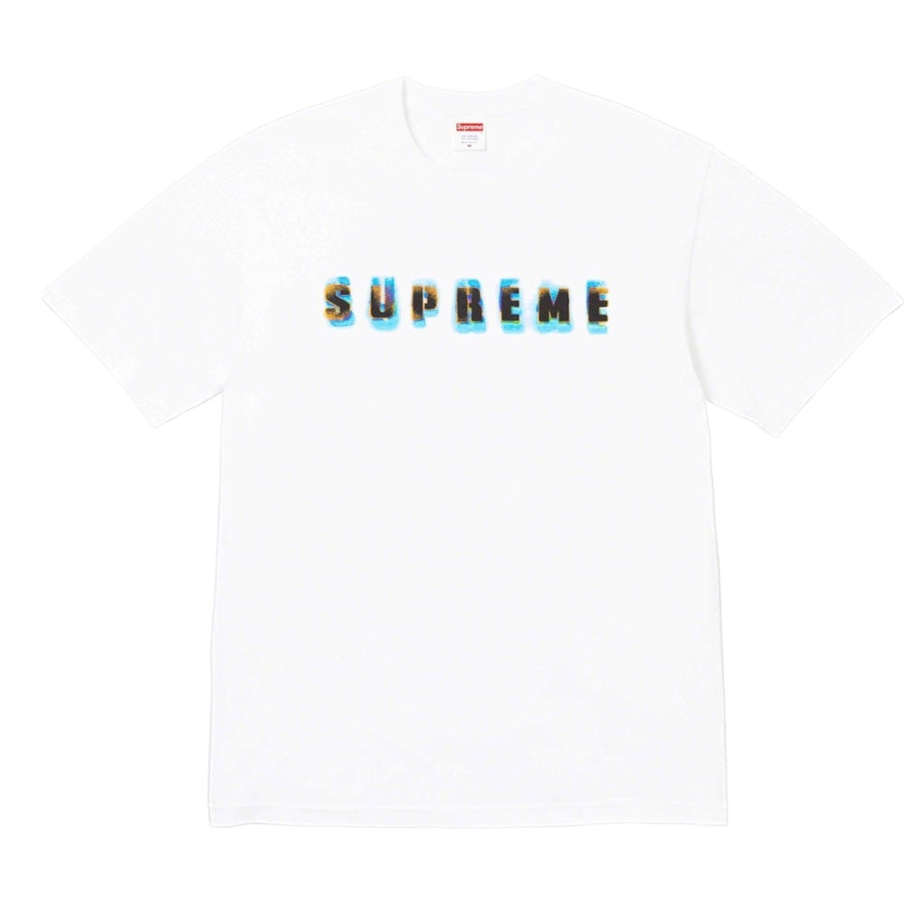 SUPREME STENCIL TEE-WHITE - Popcorn Store