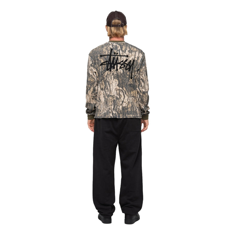 STUSSY STOCK LOGO PANT-BLACK