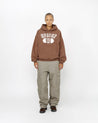 STUSSY STUSSY 80 RELAXED HOOD-BROWN