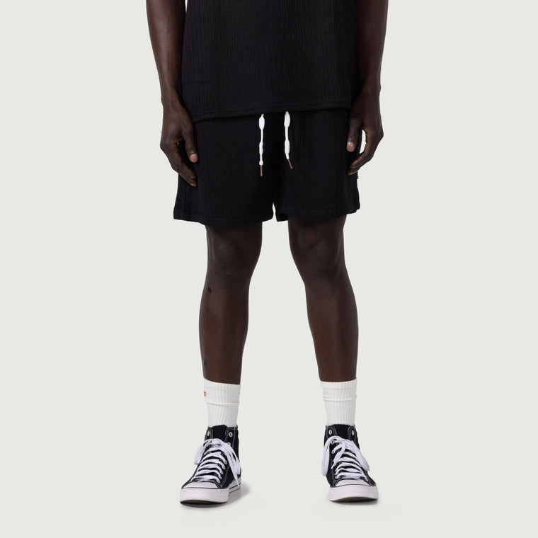 HONOR THE GIFT KNIT SHORT-BLACK